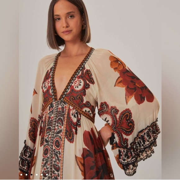 FARM Rio Multicolor Maxi Dress - Picture 4 of 8